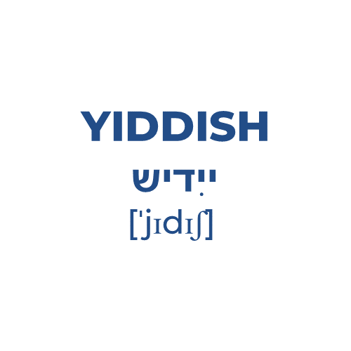 Yiddish with IPA